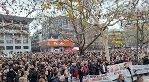 Λιακούλη στη συγκέντρωση για τα Τέμπη: "Το κακό πάντα στην αρχή θριαμβεύει, αλλά πάντα στο τέλος νικιέται!"